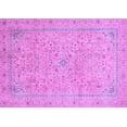 thumbnail image 1 of Ahgly Company Indoor Rectangle Abstract Purple Modern Area Rugs, 5' x 8', 1 of 4