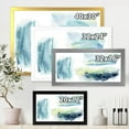 thumbnail image 4 of Designart 'Abstract Clouds Underwater' Modern Framed Art Print, 4 of 4