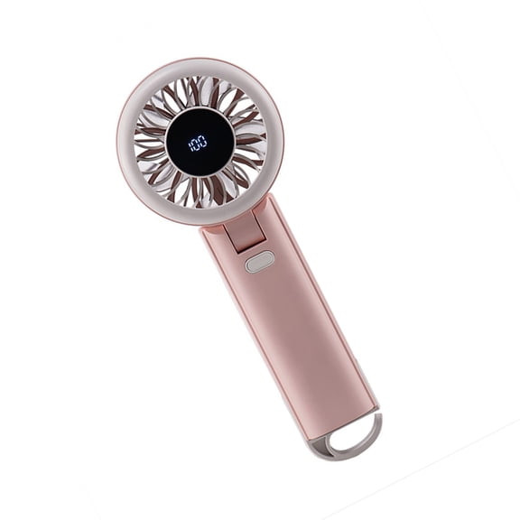 KUFptva Pocket Fan Adjustable Cooling Fan Convenient Small Fan USB Travel Fan Office Fan Texture for Travel