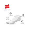 thumbnail image 2 of Hanes Men's Cushion No Show Socks, 6-Pairs White 6-12, 2 of 4