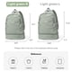thumbnail image 2 of Mochila deportiva Coofay impermeable con compartimento para zapatos, 20 L, color verde, 2 of 8