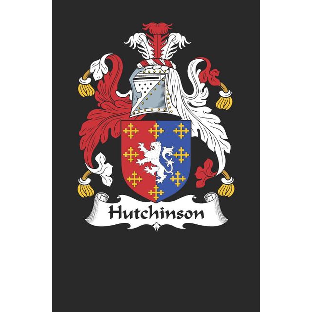 Hutchinson Hutchinson Coat of Arms and Family Crest Notebook Journal