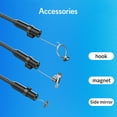 thumbnail image 6 of 8LED Light Borescope Endoscope, Endoscope Camera IP68 Waterproof Borescope 960P Snake Inspection Camera Scope Camera Compatible with iPhone iPad, 10M, 6 of 11