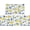 Lemon, variant on Lemon Kitchen Rugs and Mats Set of 2, Blue and Yellow Lemon Summer Farmhouse Non-Skid Washable for Kitchen Floor Sink Mats Decor and Accessories 17"x30"+17"x47"