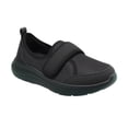 thumbnail image 3 of Orthopedic Sneakers Slip On Walking Shoes Women Breathable Mesh Upper Lightweight Arch Support Anti-Skid Thick Bottom Cushioning Foam Diabetic Shoes for Work Office Daily, 42, 3 of 7