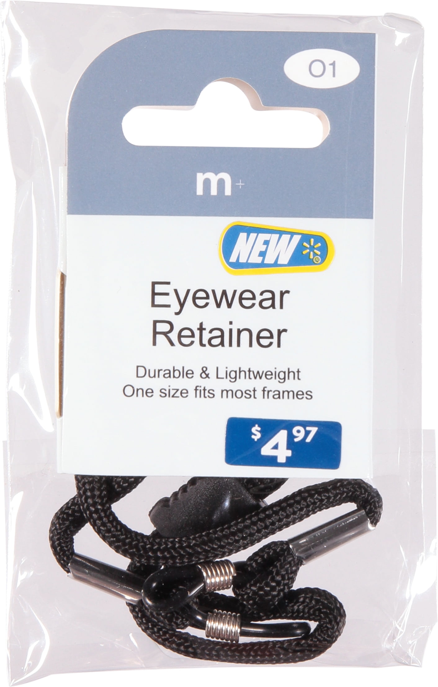 M+ Eyewear Black Chain, WRCHNCBLK0025