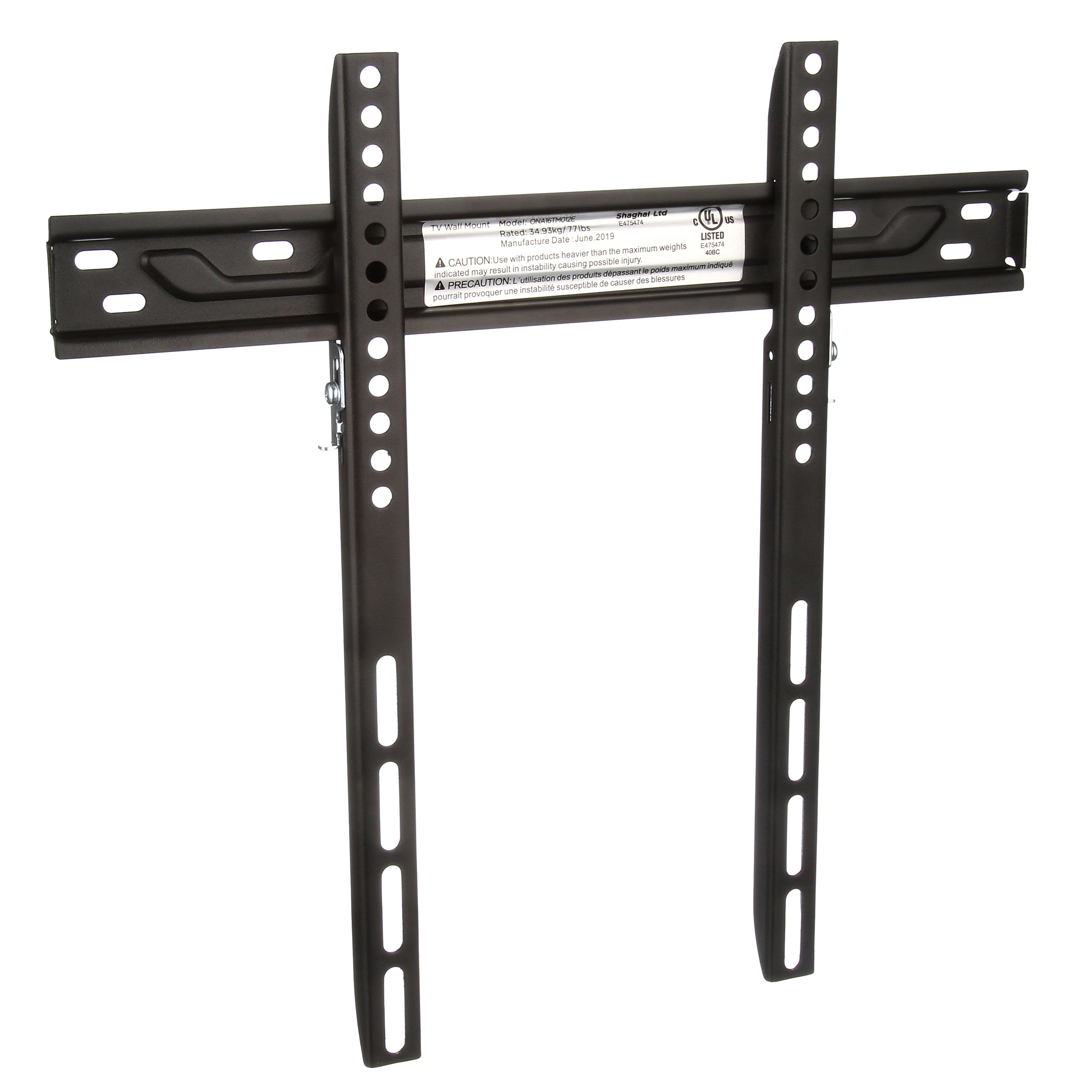 DuraPro Universal Low-Profile Wall Mount for 19" to 60" TVs + Bonus HDMI Cable (DRP650FD) - image 4 of 7