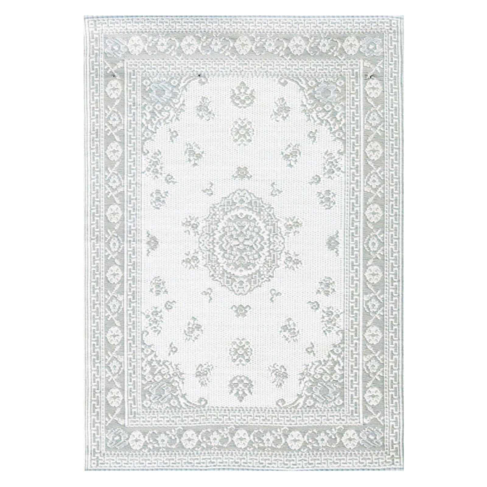 Mad Mats Oriental Floral Indoor/Outdoor Area Rug