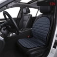 thumbnail image 2 of sweethay Cojín de calefacción para asiento de coche, almohadilla para calentar el cuerpo Interior de los vehículos, cubierta térmica térmica para Ventana automotriz Gris/Asiento delantero sweethay VI017589-03, 2 of 6