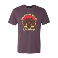thumbnail image 2 of Wild Bobby, Life is Better with My Daschund Cute, Dog Lover, Men Premium Tri Blend Tee, Vintage Purple, Medium, 2 of 4