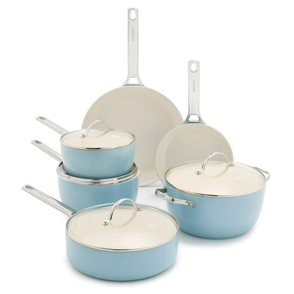 GreenPan Padova Pro Ceramic Nonstick 10-Piece Cookware Set