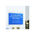 thumbnail image 2 of Glolite Nudell 38008 Acrylic Sign Holder, Horizontal, 11 X 8 1/2, Clear, 2 of 2