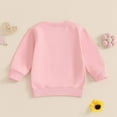 thumbnail image 4 of Geire 6M-4T Kids and Toddlers' Heart Printed Long Sleeve Crewneck Pullover Sweatshirts Relaxed Fit Boys Girls Fall Winter Outifits, 4 of 4
