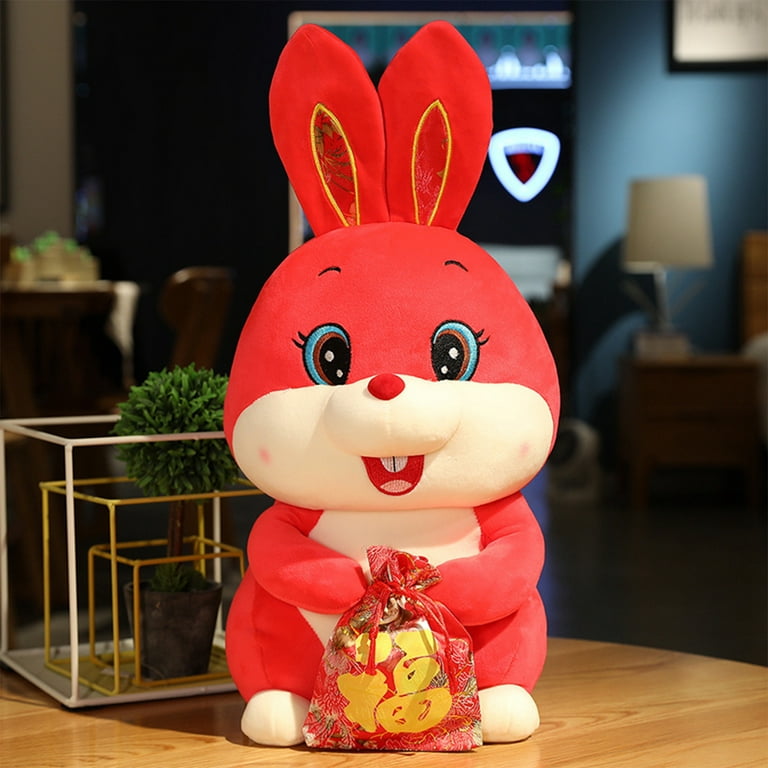 LV MCM DIOR New Cute Diamond Inlaid Leather Rabbit Plush Toys 38cm Bunny  DIY Doll Ornament Creative Gifts Accompany Birthday Toys CLEARANCE‼️,  Furniture & Home Living, Home Decor, Other Home Decor on