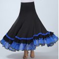 thumbnail image 3 of Flamenco Ballroom Practice Competition Party Skirt Dress Dancewear Adult, 3 of 3