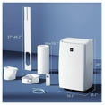 thumbnail image 3 of 14000 BTU Portable Air Conditioner, AC Unit with Remote, Dehumidifier, Fan for 700 sq ft, 24H Timer, Window Kit, 3 of 9