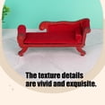 thumbnail image 2 of Misright 1/12 Collectible Doll House Furniture Miniature Sofa Model Figure for Project, 2 of 7
