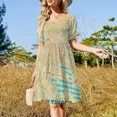 thumbnail image 2 of Baltimore Map Retro Sleeveless Dress dresses for woman, 2 of 6