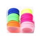 thumbnail image 1 of Sonducket 20/30 Uds. Bandas elásticas de nailon para el pelo de colores caramelo para mujeres y niñas, soporte para Coleta, bandas de goma, diadema, Accesorio para el cabello Fluorescencia L Sonducket PS13004-06, 1 of 6