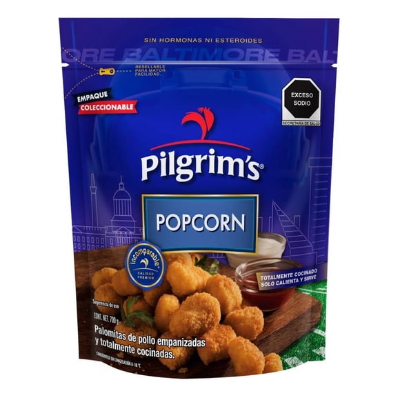 Popcorn Pilgrim's de pechuga de pollo 700 gramos
