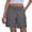Dark Gray, variant on Womens Shorts Slim Fit Suit Style Mid Waisted Design Fashion Casual Slimming Effect Dressy Shorts Elegant Comfortable for Summer Daily and Work Wear,White XL