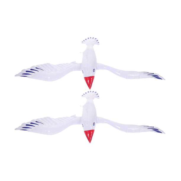 KAKOWELY 2 gaviotas inflables grandes, decoraciones de gaviotas inflables, juguetes para niños, recuerdos de fiesta