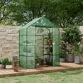 thumbnail image 1 of Twister.CK Portable Walk-In Greenhouse, Outdoor Garden Green House Kit with Thick PE Cover, 1 of 9