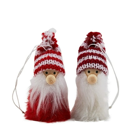 

Pianpianzi Leaf Beads Vintage Bead Garland Hanging Lamp Chain Replacement 2PC Christmas Small Pendant Wool Plush Doll Pendant Christmas Home Scene Decoration