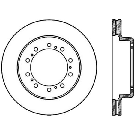 CENTRIC PARTS - CRYO SPORT SLOT Fits select: 1983-1985 CHEVROLET C6000, 1984-1985 GMC C6000