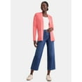 thumbnail image 5 of Time and Tru Women's and Women's Plus Open Front Cardigan Sweater, Sizes XS-4X, 5 of 5