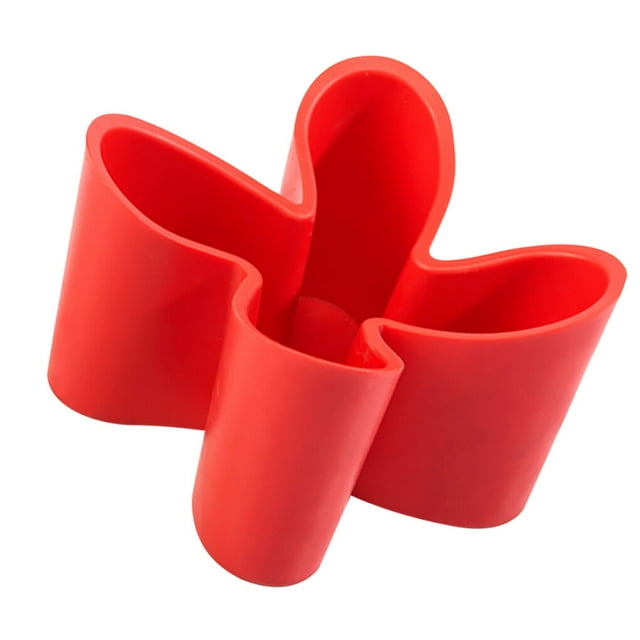 Storage Box Office Desktop Organizer Plastic Storage Case Sundries Remote Control Phone Plastic Office Desk Organizer Holder Case for Bedroom, Red