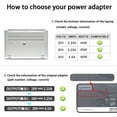 thumbnail image 6 of Guy-Tech 90W AC/DC Adapter Compatible for Lenovo Thinkpad L440 20AS000WNX AC Adapter Charger Power Supply, 6 of 6