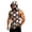 Light Gray, variant on Graphic Camo Sleeveless Hooded Tank Top for Men, Muscle Fit Pullover Gym Vest - Quick-Dry Athletic Shirt with Pocket for Bodybuilding & Summer Training Camouflage M