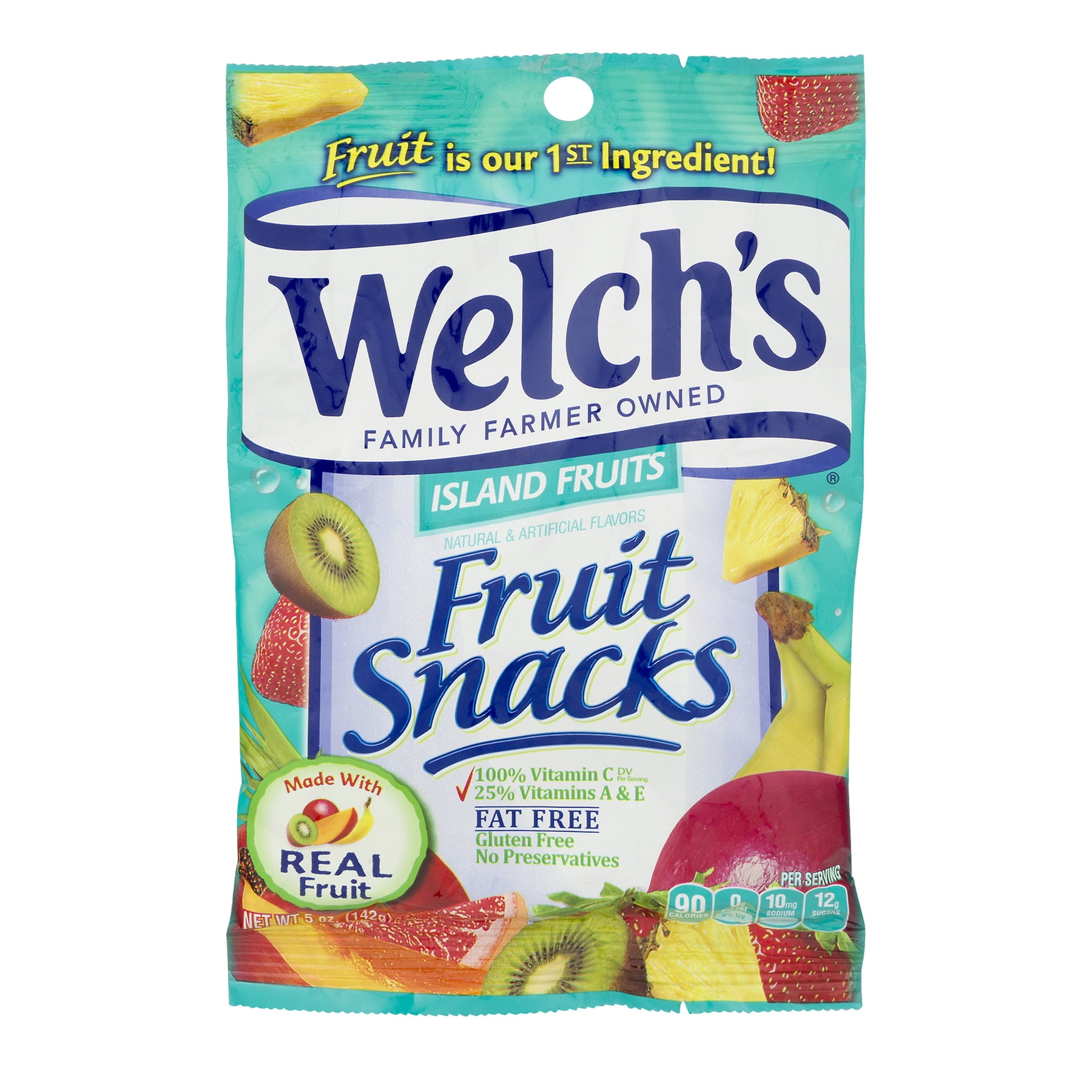 Welch's Island Fruits Fruit Snacks, 5.0 OZ