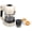 White, variant on VINCI Micro Café Single-Serve Coffee Brewer | Compatible with Keurig K-Cups, K-Pods | Compact, Portable | Enclosed Brewing for Hotter Coffee | Large Capacity Reusable Filter Cup Included