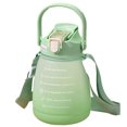 thumbnail image 1 of Botella de agua con pajita, jarra de agua deportiva grande, lindas botellas de agua para niñas y mujeres, 1 of 5