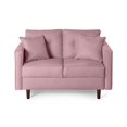thumbnail image 3 of Sofá Love Seat 2 Plazas De Lino Palo De Rosa Modelo Marzana, 3 of 8