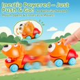 thumbnail image 3 of Juguetes de autos animales Push and Go ALASOU para niños pequeños, 3 of 7