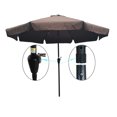Ataucjin Outdoor Umbrella Without Base, 10ft Patio Market Umbrella With