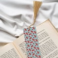 thumbnail image 6 of Kdxio Watermelon Print Metal Tassel Bookmarks,Perfect Gift for Art Lovers and Bookworms Metal Bookmarks for Women, 6 of 8