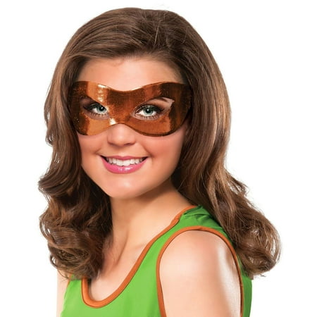 Teenage Mutant Ninja Turtles Michelangelo Costume Eye Mask Adult One Size