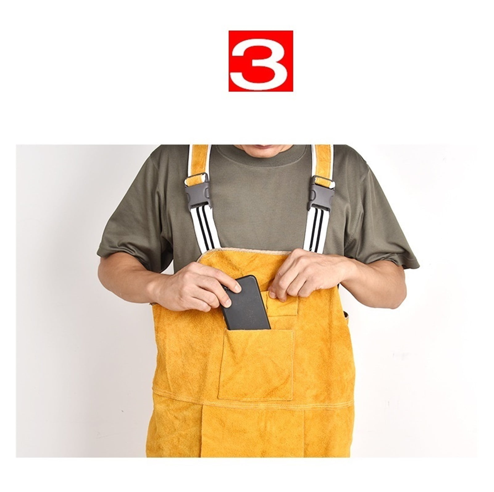 Welding Clothing Mens Bib Overalls Safety Coverall High
