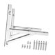 thumbnail image 3 of 2 soportes de pared para acondicionado, de acero inoxidable, para exteriores, para minisplit sin conductos, dormitorio, oficina y hogar., 3 of 8