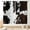 Cowhide-01, variant on Cow Print Curtains, Rustic Brown Cowhide Cow Printed Pattern Farmhouse Western Curtains for Bedroom Living Room Kitchen Highland Cow Skin Fur Window Treatments Drapes 2 Panel, 84"x63" Inch