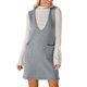 thumbnail image 1 of Vestido tipo chaleco de mujer: cuello en V, sin mangas, jersey de punto, bolsillos, elástico, adecuado para otoño/invierno, varias tallas., 1 of 8