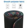 thumbnail image 7 of Rectangle Boho Style Mandala Mouse Mat, Gothic Cool Mousepad with Design, Large Non-Slip Rubber Gaming Mouse Pad with Stitched Edges, Office Mouse Pad for Women Men Kids, 31.5x11.8in, 7 of 7