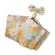 thumbnail image 4 of Paraguas de viaje Paraguas para sol y lluvia Pequeño estampado de margaritas Resistente a la lluvia Plegable Tríptico, 4 of 9