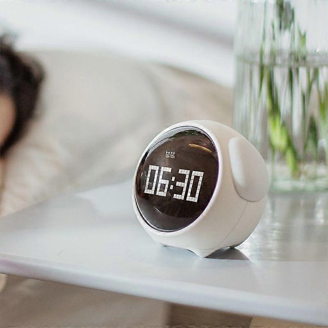 Kids Alarm Clock, Dual Alarm Setting, Adjustable Brightness Night Light