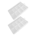 thumbnail image 2 of Cajas de almacenamiento de cuentas de joyería, mini estuches rectangulares transparentes para joyería, para arte 55 cm x 43 cm x 16 cm, 2 of 9