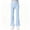 Light Blue, variant on Bootcut Leggings for Girls High Waist Soft Stretch Women Yoga Pants Teen Dance Running White,7-8Years